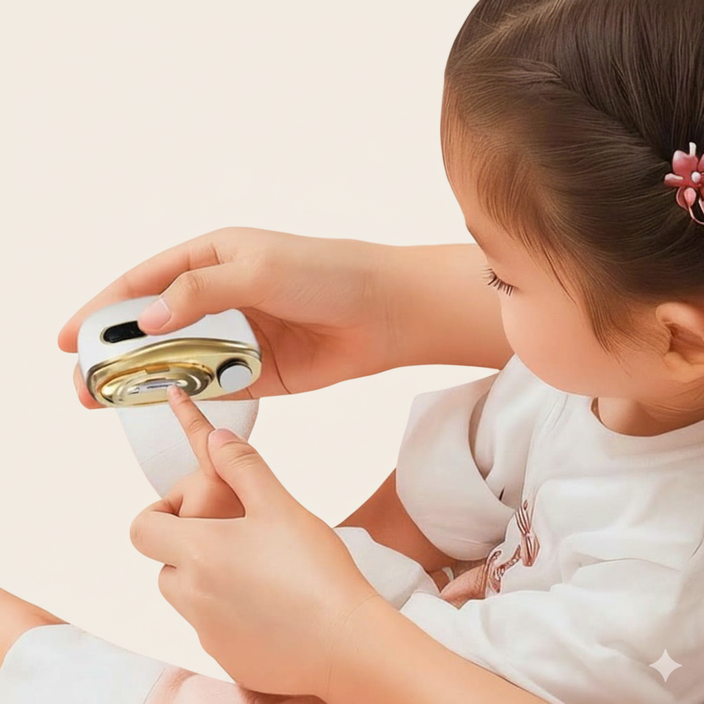 EasyNail 2-in-1 Electric Nail Clipper