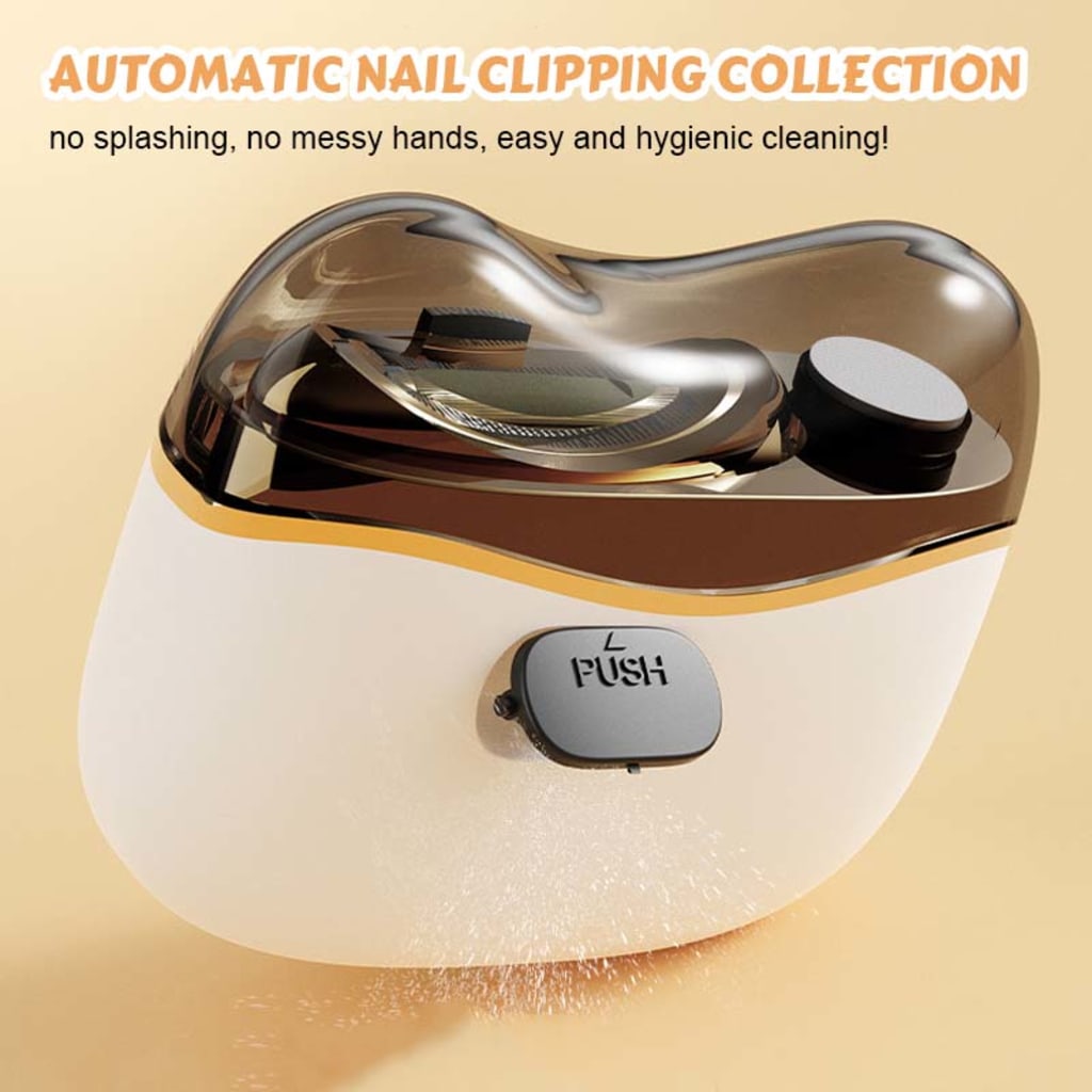 EasyNail 2-in-1 Electric Nail Clipper